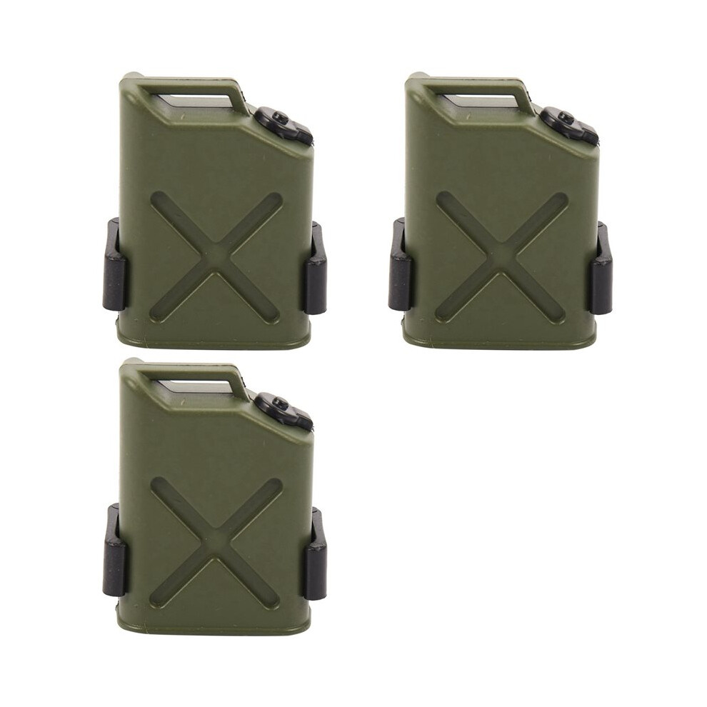 3X Rc Rock Crawler 1:10 Accessories Fuel Tank For Cc01 Axial Scx10 90046 D90 D110 Tf2 -4,Green 6032751670137