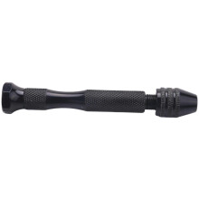 Mini Hand Drill,Precision Pin Vise Woodworking Hand Drill, miniature drill + 10pcs Mini Micro-Drill bit set with keyless Chuck, pearl hand drill