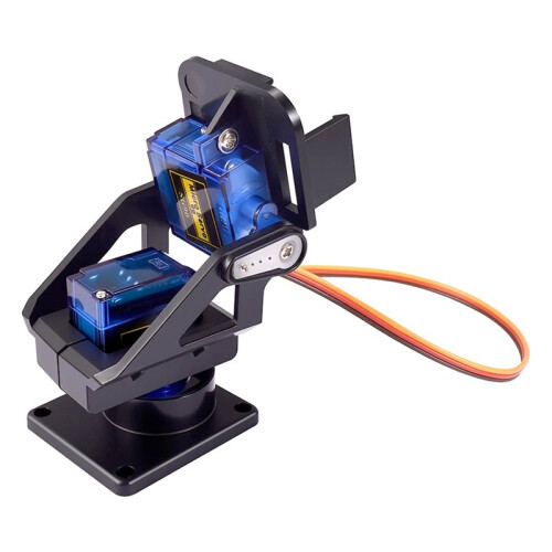 MG90s/SG90  Camera Platform 20G FPV Camera Mount Dual Axis Servo Gimbal 28x28mm Camera with Two 9G Servo for FPV 1