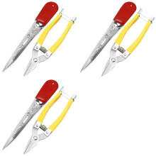 3 Set Basket Basketry Tool Kit, Wicker Rattan Pick + Small Wicker Repair Scissor, DIY Handcraft Rattan Tool