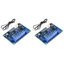 2X DC12V 24V 4A Fan Temperature Control Module PWM Thermostat Speed Governor Fan Intelligent Speed Regulator
