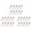50mmx16mm Straight Repair Joining Mending Flat Plate Bracket 30pcs 1