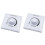 2X 86 Type Wall Light LED Dimmer  Rotary Knob Dimmer  Adjustable Brightness Controller LED Light Strips 1