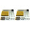 Fancy Slimline-Stifte-Set zum Drechseln, 10 Stück, Chrom-Silber-Finish, Twist 1