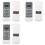 3X Air Conditioner Remote Control Replacement for Midea R51D R51M R51E RG51113/BGCE 1