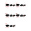 25 X Conector Enchufe Macho de Entrada 3P IEC 320 C14 CA 250V 10A 1