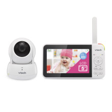 VTech VM924 Video Baby Monitor with Camera, Pan&Tilt, Baby Monitor with 5" LCD S