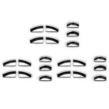 21X for ML GL W166 X166 C W204 E W212 GLK X204 Class Door Lift Button Stickers ABS Chrome Trim Accessories