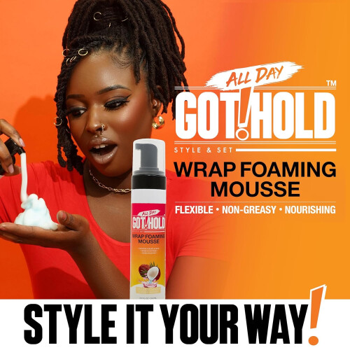 All Day Got Hold Wrap Foaming Mousse 8.5fl.oz / 250ML 1