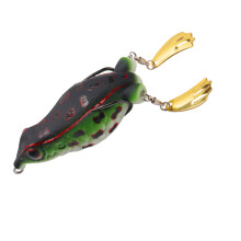 1Pc leurres de poisson dur artificiel grenouilles-Couleur 4