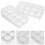 2 Pcs Baby Gate Playpen Refrigerator Egg Storage Box Travel 7