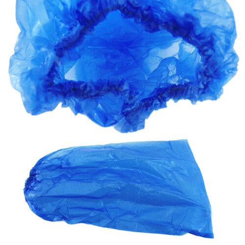 Copriscarpe Lunghe Usa E Getta Impermeabili da 100 Pezzi Copriscarpe Protettive per Tappeti 2