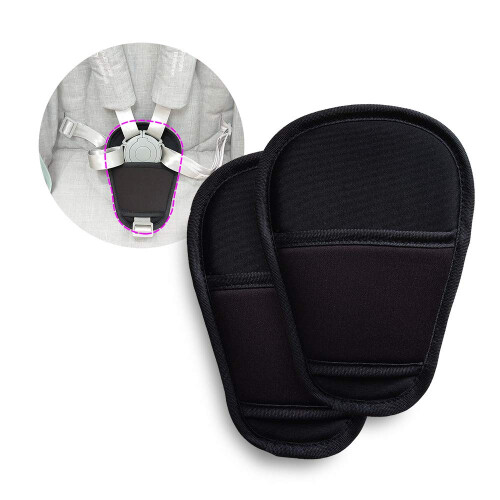 SeedFuture 2 Piece Baby Stroller Car Seat Seat Belt Cushion Universal