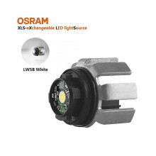 LED XLS LW5 Car White Signal Lamp Reverse Light LW5B A0A 6000K Daytime Running Light DRL Exchangeable LED Light Source, 1x