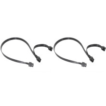 2X 8 Pin PSU to Dual 6+2 Pin PCIE Power Cable for Thermaltake, Male to Male GPU Cable for ARESGAME Modular Power Supply
