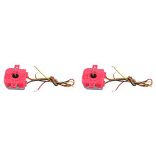 2X Universal-Timer für Waschmaschinenteile mit 6 Drähten, 220 V, 3,5 A, DXT15SF-G, Installationsabstand 6,5-7,5 cm
