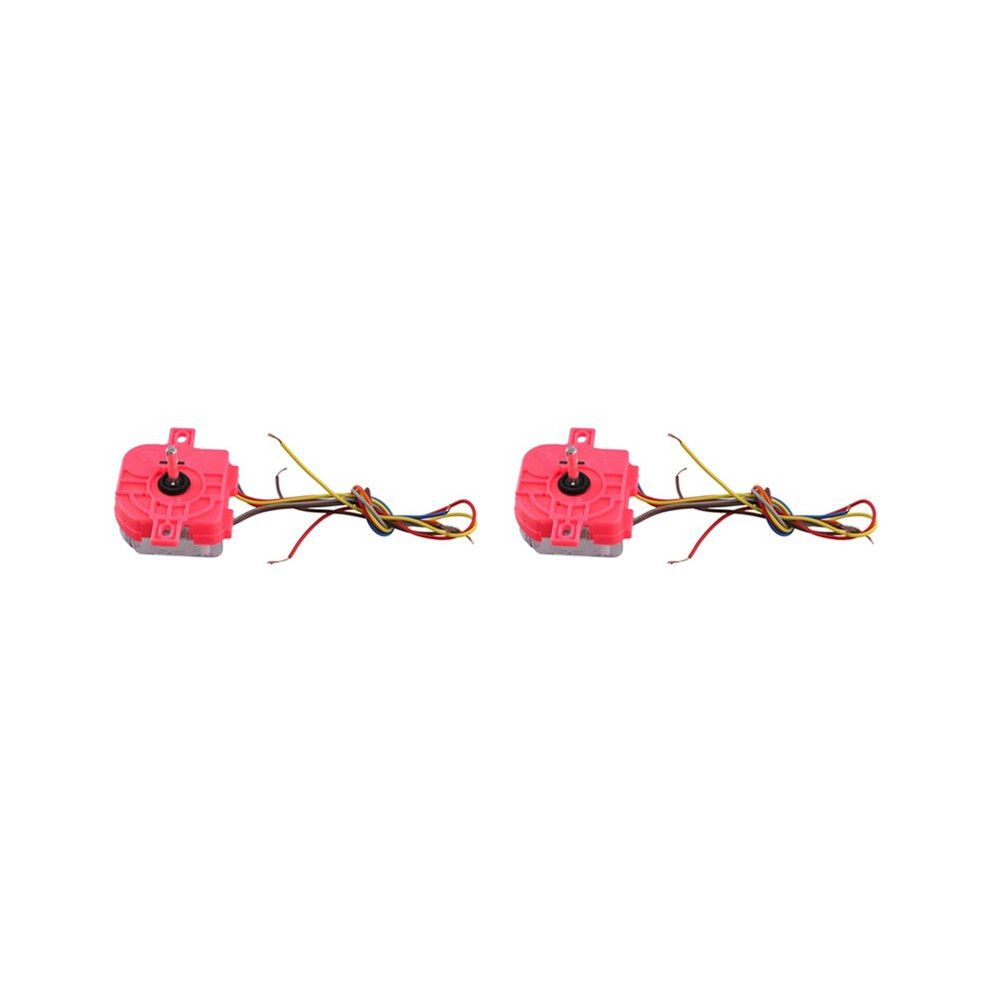 2X Universal Washing Machine Parts Timer With 6 Wires 220V 3.5A Dxt15sf-G Install Distant 6.5-7.5Cm 6032048543755