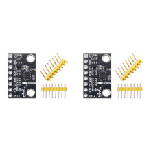 2X BMI270 Module, 6-Axis Attitude Sensor, Inertial Measurement Unit, Accelerometer, Gyroscope