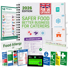 Safer Food Better Business 2026 | SFBB Food Safety Pack | Food Hygiene Record Bo