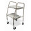 Home Helper Trolley on Wheels – Height Adjustable Mobility Trolley with Two Remo 1