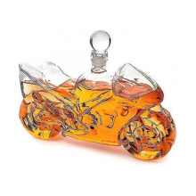 Motorbike Motorcycle Gift Decanter for Wine Whiskey 750ml By The Wine Savant, Whiskey Gifts, Motorcycle Gifts, Sport Bike Gifts, Hell Ghost Harley-d