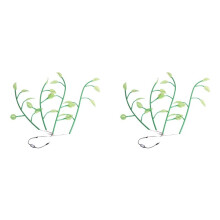 2X Magical Glowing Potted Plant Indoor Plant LED 3 Color-Changing Artificial Plants Bonsai Light Artificial(Without Pot)