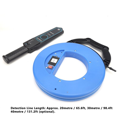 Blockage Detector Home Pipe Pipeline Portable Plugging Clogging Tester Detecting Tool 20m