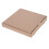 Fiesta Compostable Plain Cardboard Pizza Boxes 12 Inch (Pack Of 100), 1
