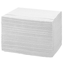 125 Pcs Dental Bibs Disposable for Patient, 13"x18", 3 Ply Waterproof Piercing Tattoo Paper Napkin Tissue Bib for Dental Clinic, Tattoo Station and S