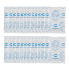 20G x 20 Packs Silica Gel Desiccant Bags, High Capacity Moisture Absorber Sachets for Food, Clothes, Storage, Books, Medicine, Electronics, and More