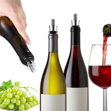42Pcs Bottle Stopper Zinc Alloy Wine Bottle Stopper Kits Ring Wine Topper Reusable Wine Corks Bottle Stopper Inserts