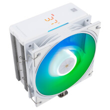 Thermalright Assassin X 120R Digital ARGB White CPU Cooler, Digital Screen Top Cover, TL-P12W-S PWM Quiet Fan CPU Air Cooler, Computer Heatsink Cooli
