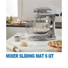 5X Mixer Gleiten Matte, Mixer Gleiten Matte für Professional 600 Series 5-8 Quart Heber Ständer für Schüsseln Mixer Gleiten Matte