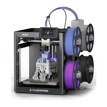 FLASHFORGE AD5X Multi-Color 3D Printer with IFS,Fully Auto Leveling FDM 3D Print