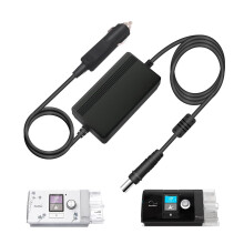12V/24V Adapter Power Supply for ResMed AirSense 10 AirCurve 10 Autoset AirSense 10 CPAP BiPAP Machine Lumis 100 150 AirSense S10 Elite Vehicle Cigar