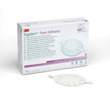 3M Tegaderm Foam Adhesive Dressing 4in x 4.5in - Box of 10 90611 by 3M