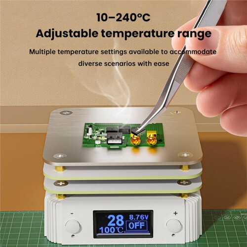 Hot Plate PCB SMD Board Soldering Plate Adjustable Constant Temperature Heating Tool Preheating Station Repair Tool 2
