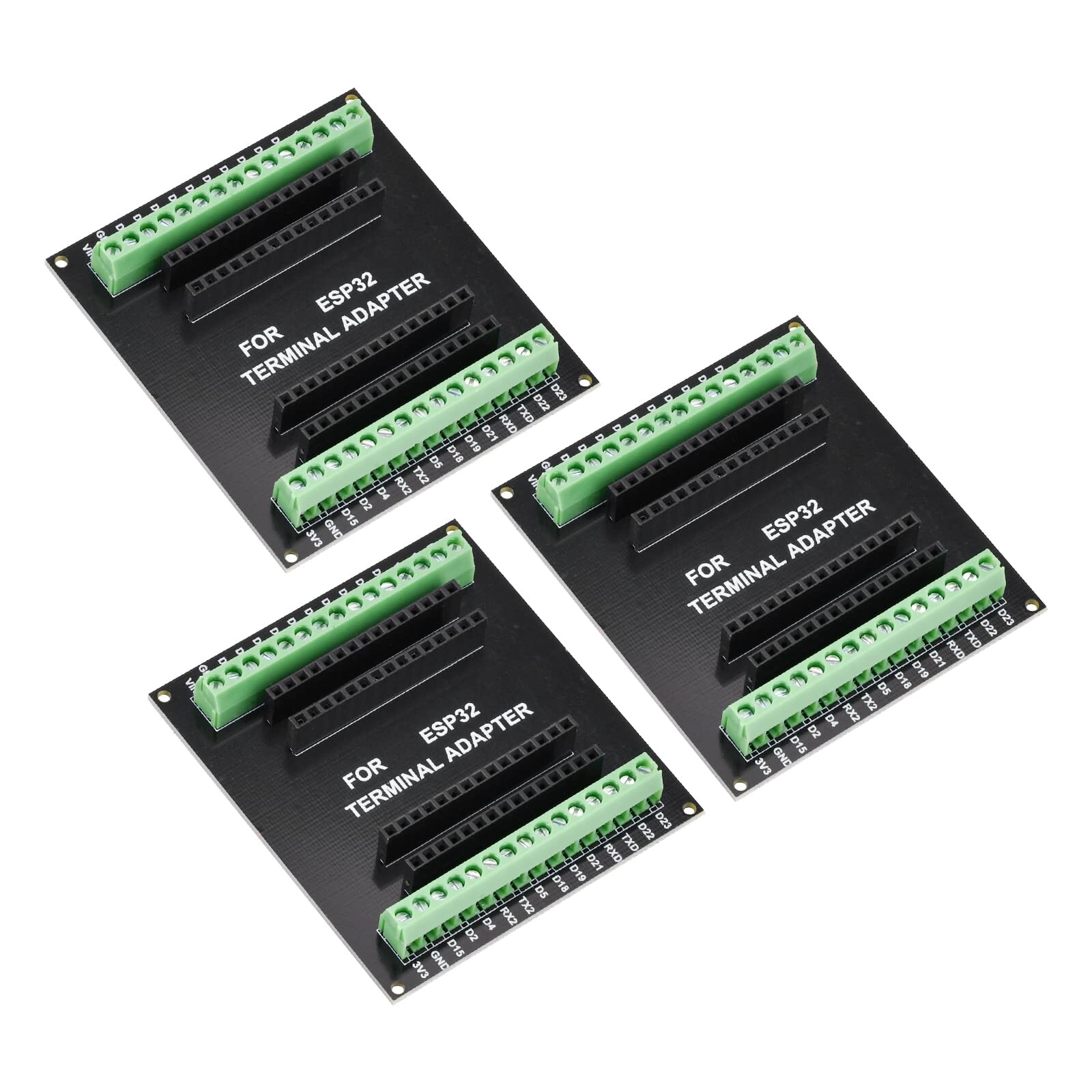 diymore 3pcs ESP32 1 in 2 Breakout Boards for 30PIN Narrow Version on OnBuy