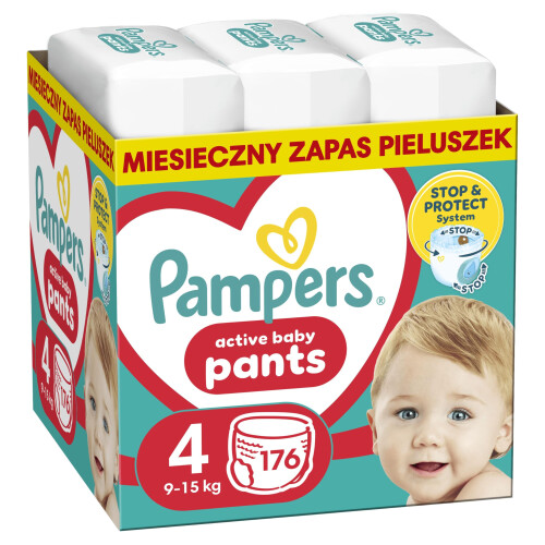 Pampers Pampers (Old Version), Pants Boys/Girl 4 176 Pieces