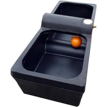 Kingspan Titan 30 Gallon Horse Cattle Drinker Agricultural Water Trough (Black)