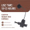 2.4G Wireless Microphone System for Violin, Cello, Guitar Clip- Transmitter and Receiver, 50 Meters Range 5