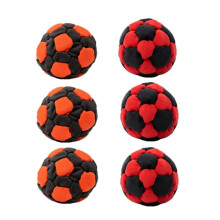 6 Pack Soft Footbag Hack Sandbag Sacks Kick Outdoor Sport Toy Beginners Juggling Petanque