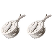 2X Panier de Vidange Pliable Multifonctionnel, Bol de Lavage de Fruits et Légumes, Passoire en Plastique avec Bassin Filtrant L'Eau