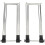 Camping Solar Panel Stand Adjustable Bracket Adjustable Pivot Mechanism Stainless Steel Construction for RV for Boat 1