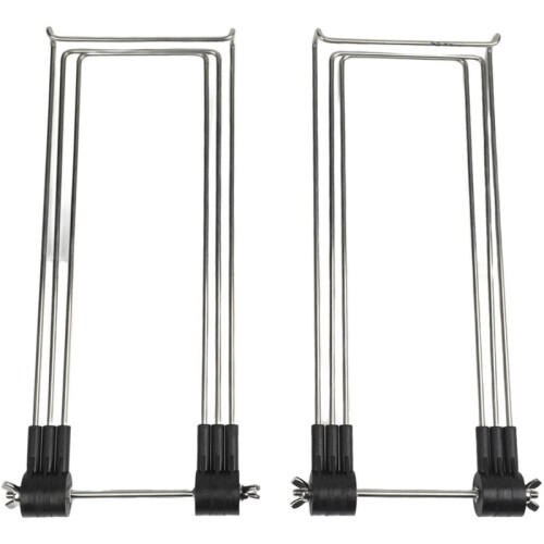 Camping Solar Panel Stand Adjustable Bracket Adjustable Pivot Mechanism Stainless Steel Construction for RV for Boat