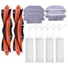 17PCS Replacement Parts for MGTEC Twinboth S9 Robot Vacuum Cleaner Spare Filter Main Side Brush Mop Rag Cloth