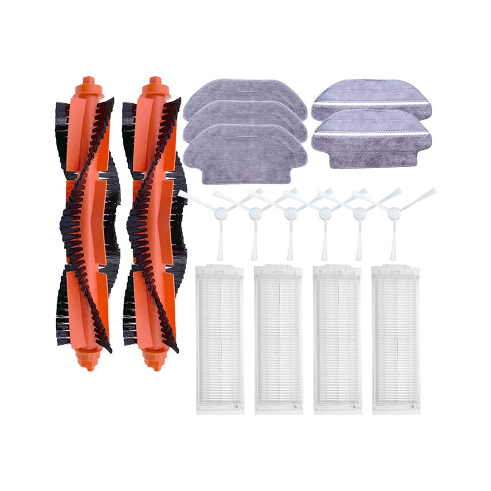 17Pcs Replacement Parts For Mgtec Twinboth S9 Robot Vacuum Cleaner Spare Filter Main Side Brush Mop Rag Cloth 6031379113538
