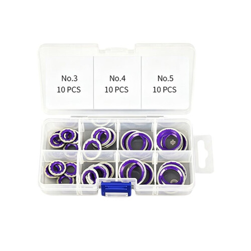 30-Piece Air Conditioning Pipe Seal Repair Kit for - and