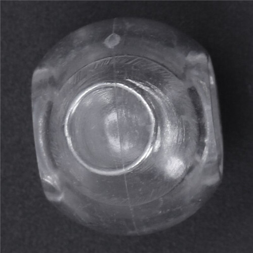 150 Pcs Clear Plastic 5mm One Hole Cord Stoppers Cord Lock Cord Lock Stopper 1