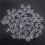 150 Pcs Clear Plastic 5mm One Hole Cord Stoppers Cord Lock Cord Lock Stopper 3